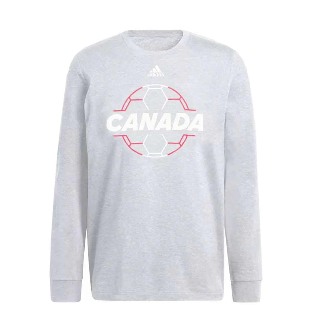 adidas - Men's Canada Soccer Long Sleeve Crew (GA4860)