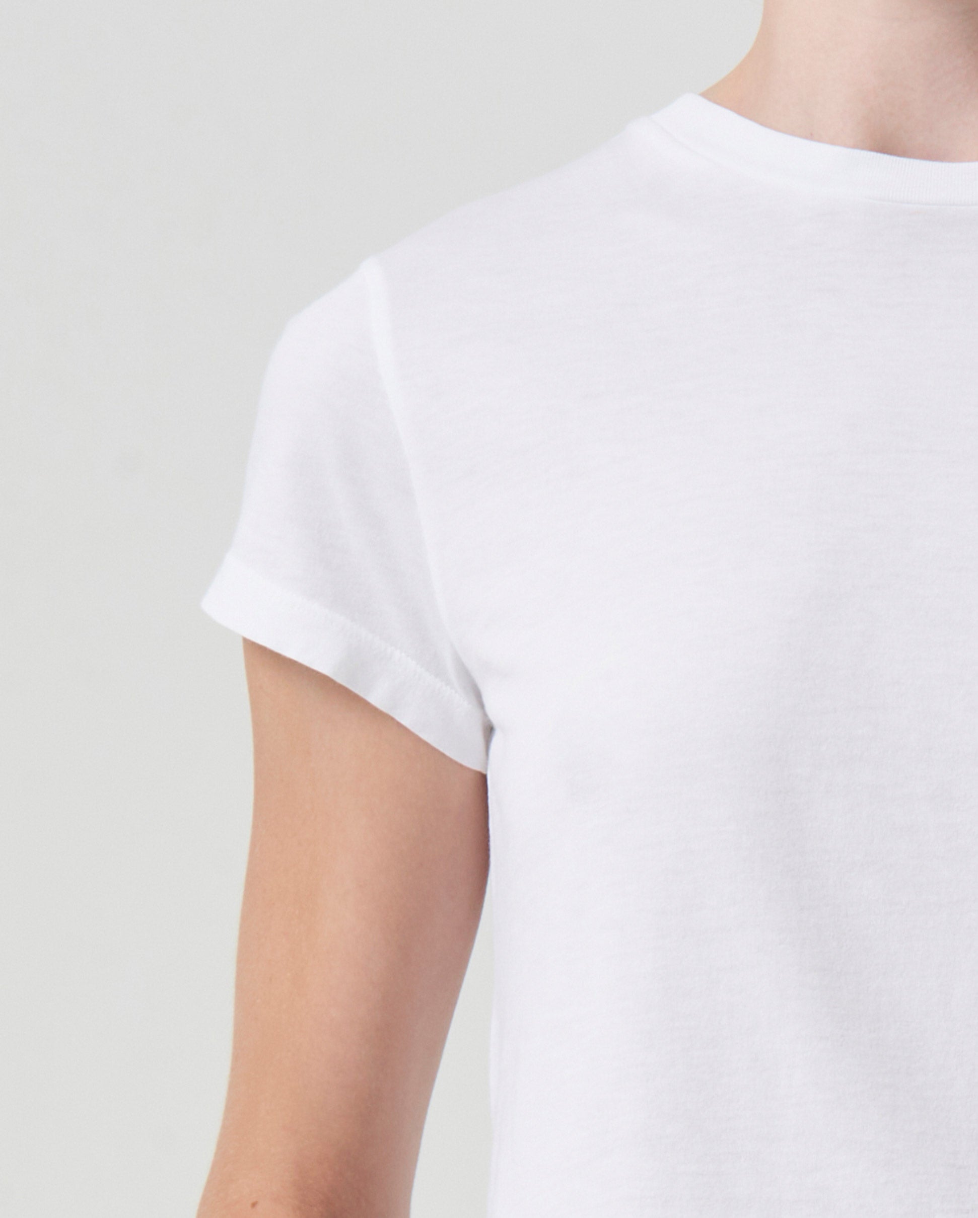 ADINE SHRUNKEN TEE / WHITE