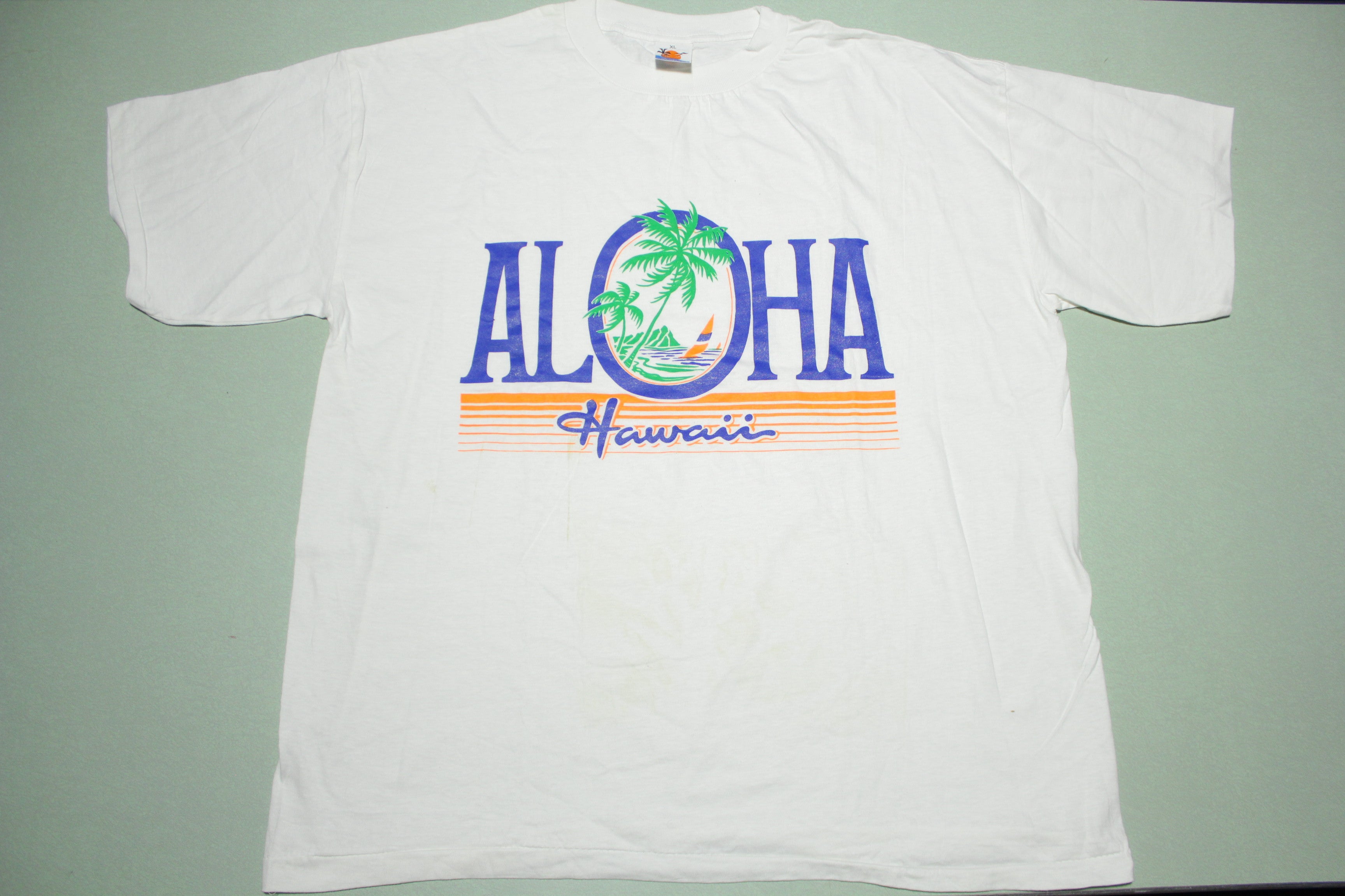 Aloha Hawaii Vintage Deadstock Hawaiian 80's Single Stitch T-Shirt