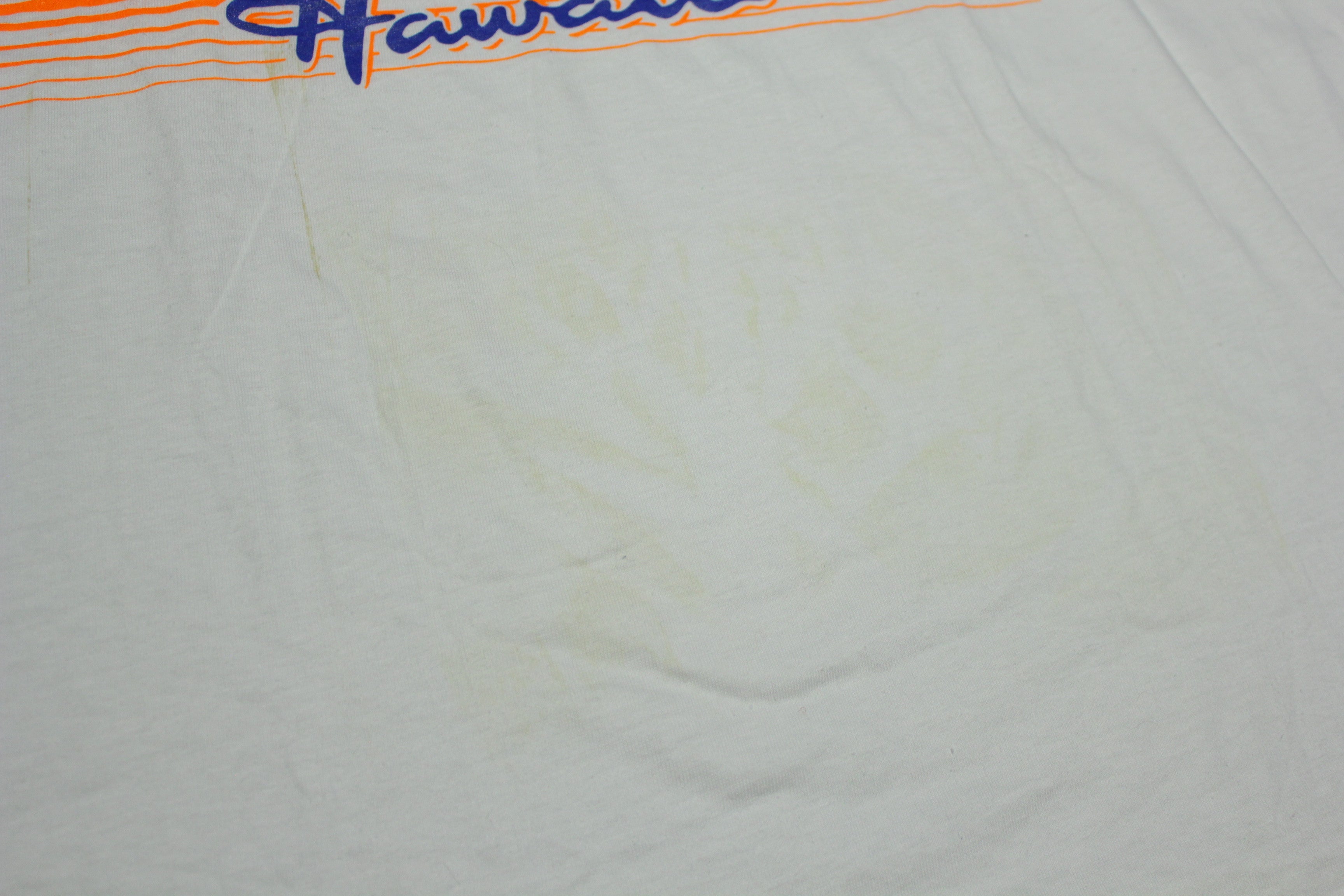 Aloha Hawaii Vintage Deadstock Hawaiian 80's Single Stitch T-Shirt