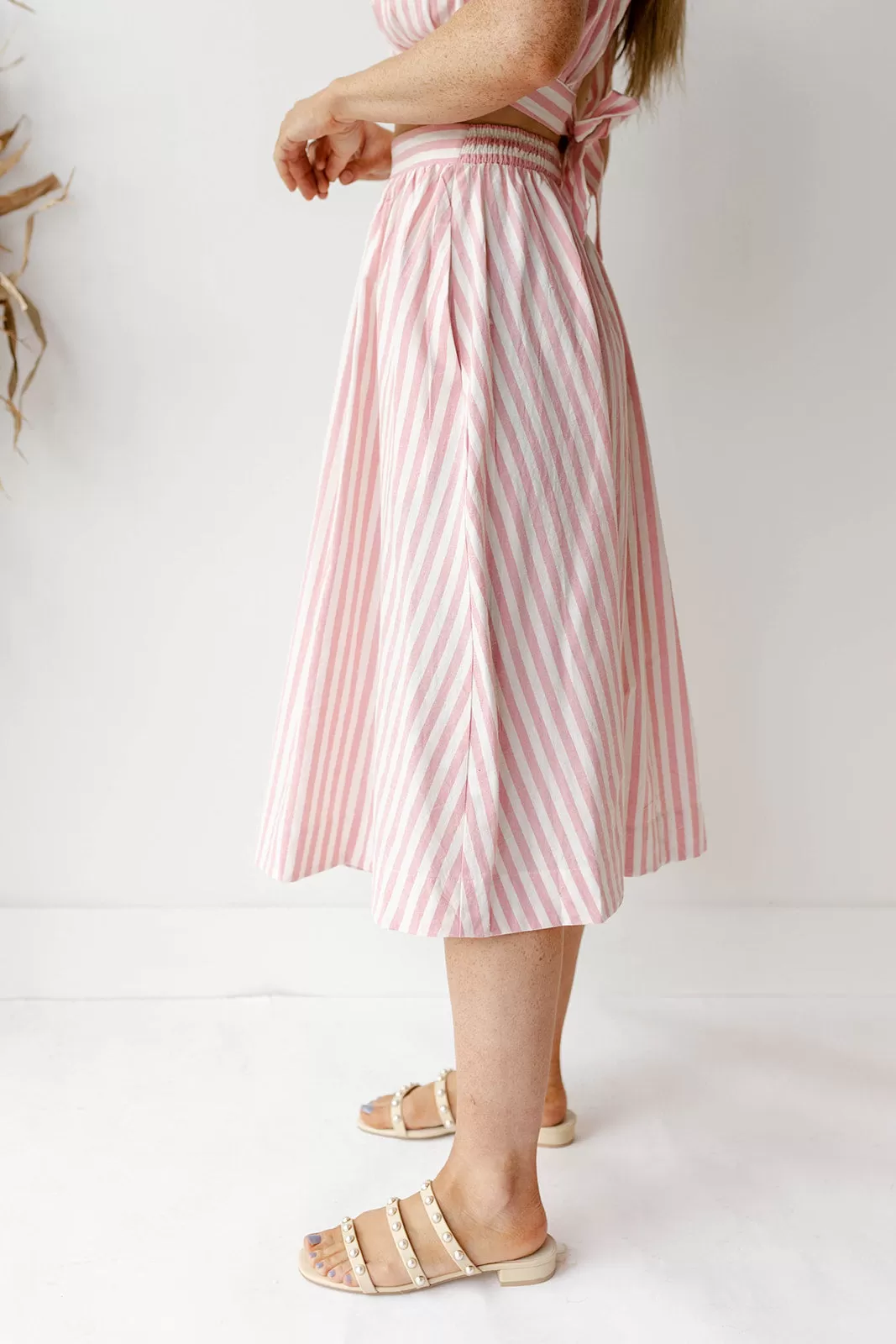 annabella stripe skirt