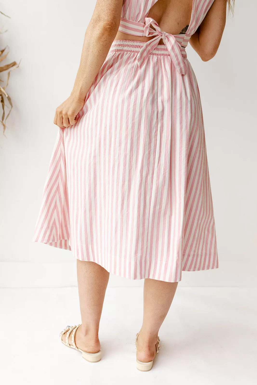 annabella stripe skirt