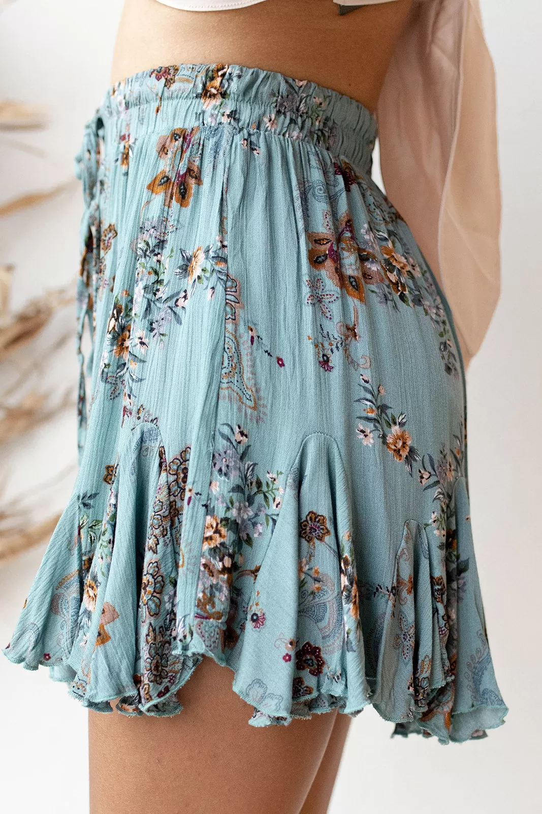 antoinette floral skirt