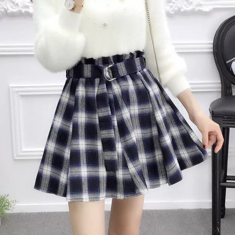 Autumn Preppy Tutu Skirt AD12672