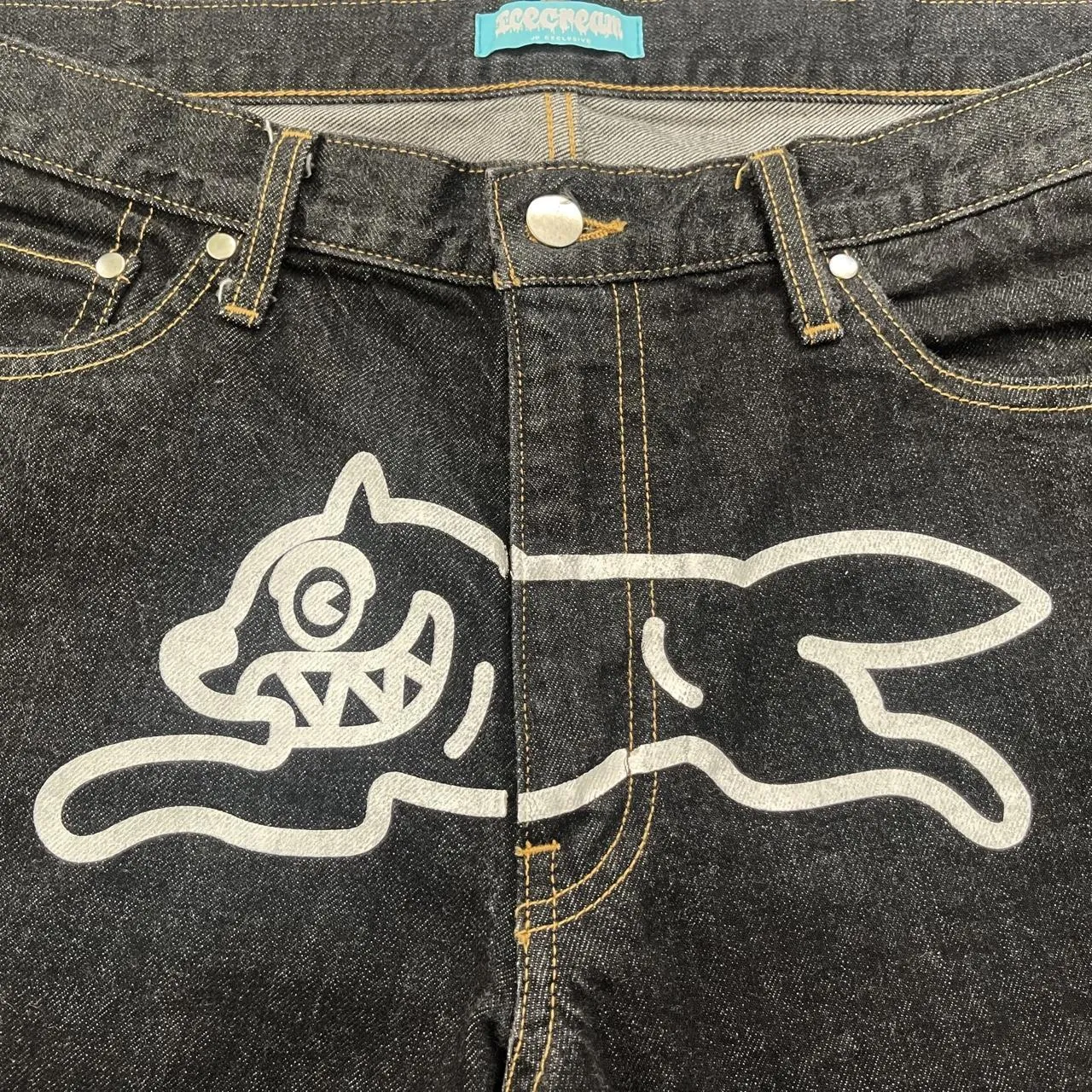 BBC Icecream Running Dog Jeans