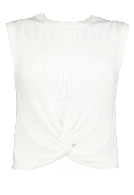 Bishop & Young - Bonita Crop Twist Sweater Pure