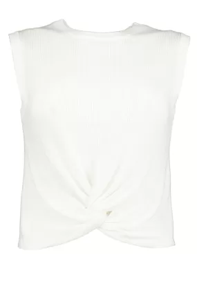 Bishop & Young - Bonita Crop Twist Sweater Pure