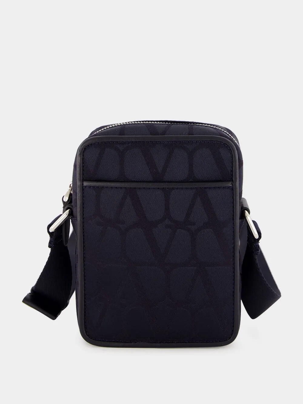 Blue Bag Crossbody Small Jacquard Iconographe