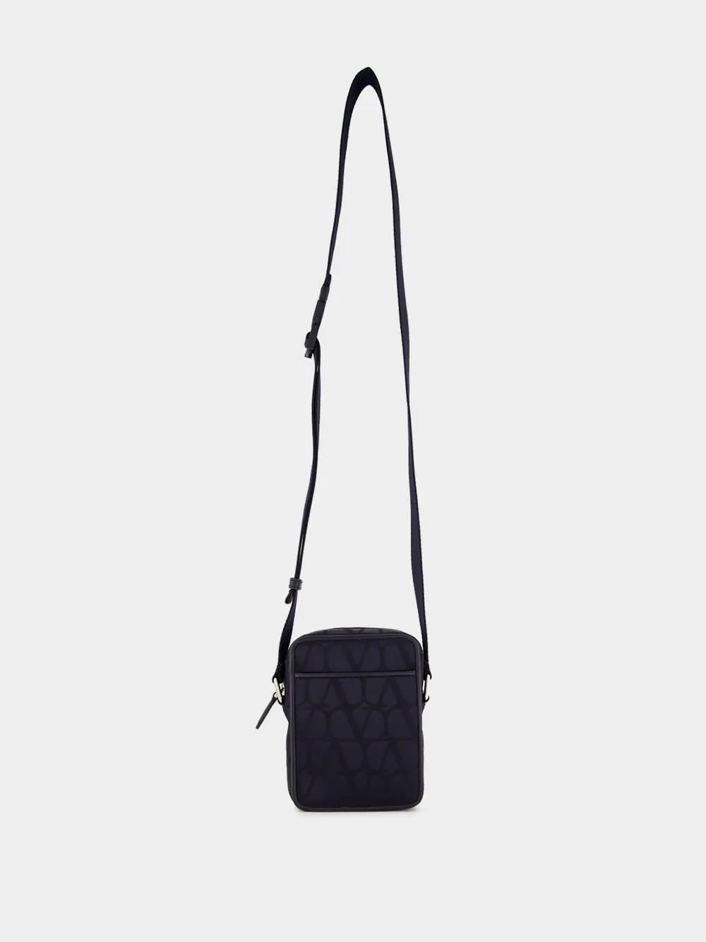 Blue Bag Crossbody Small Jacquard Iconographe