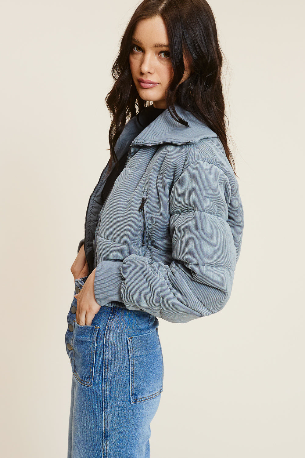 Blue Corduroy Jacket