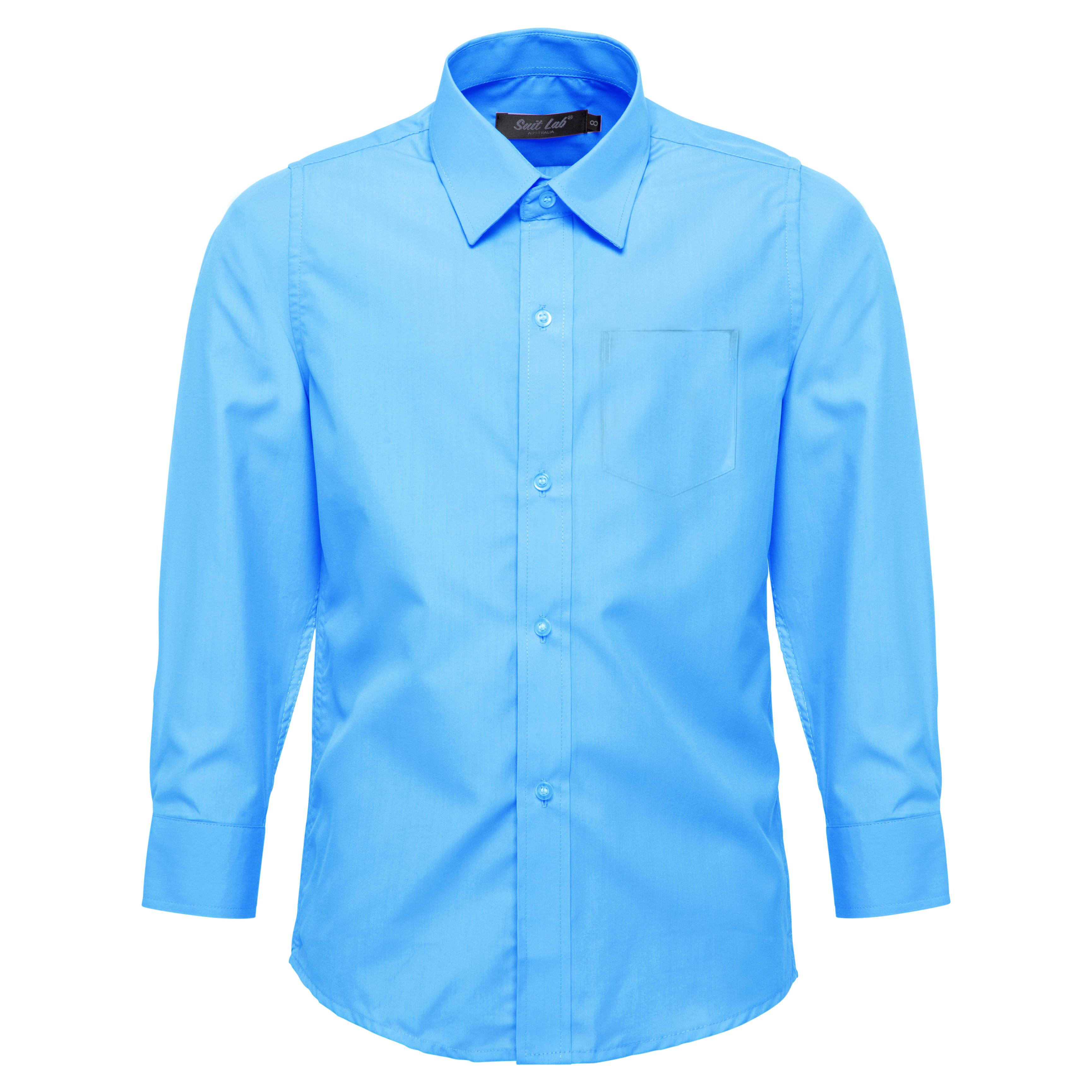 Boys Aqua Formal Shirt