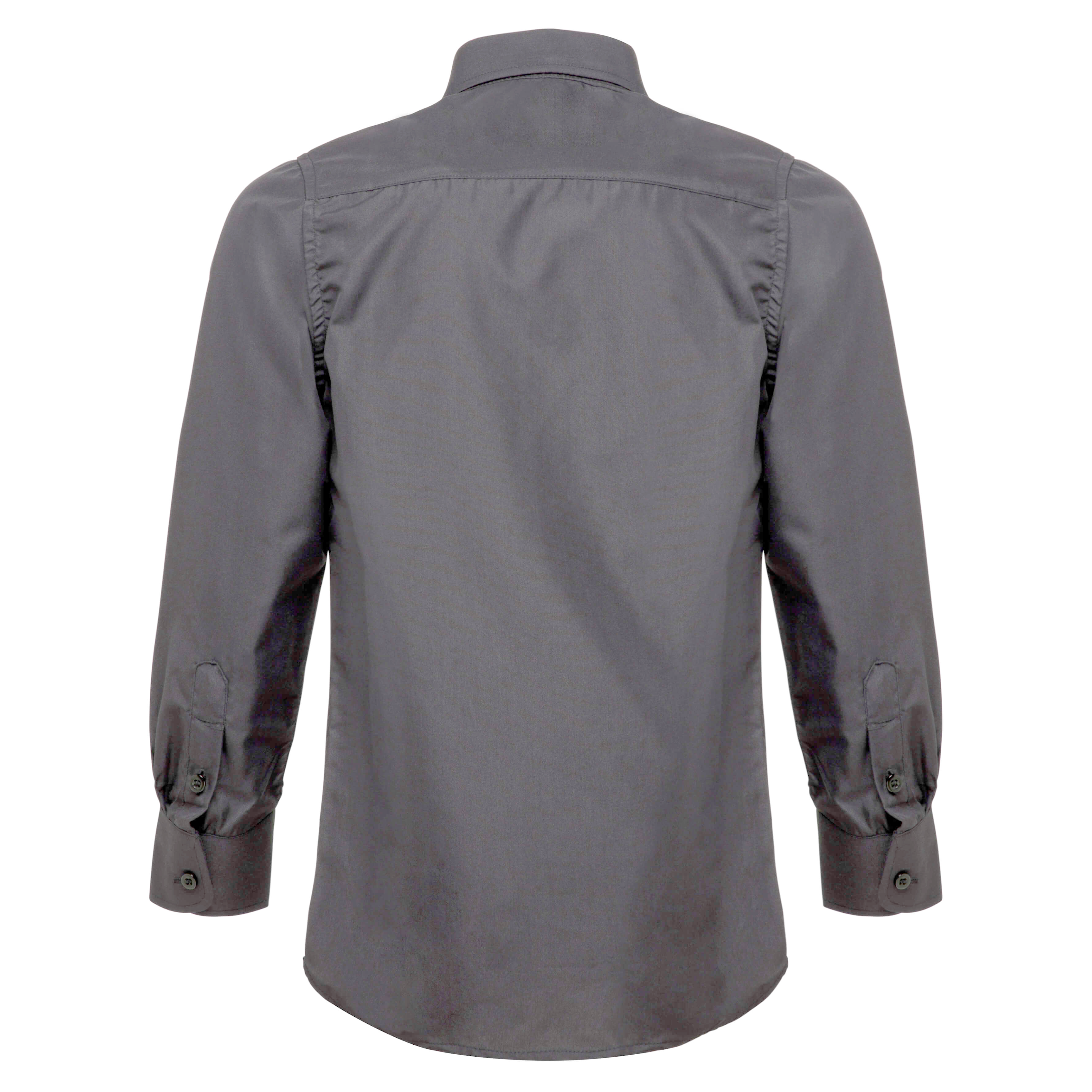 Boys Grey Formal Shirt