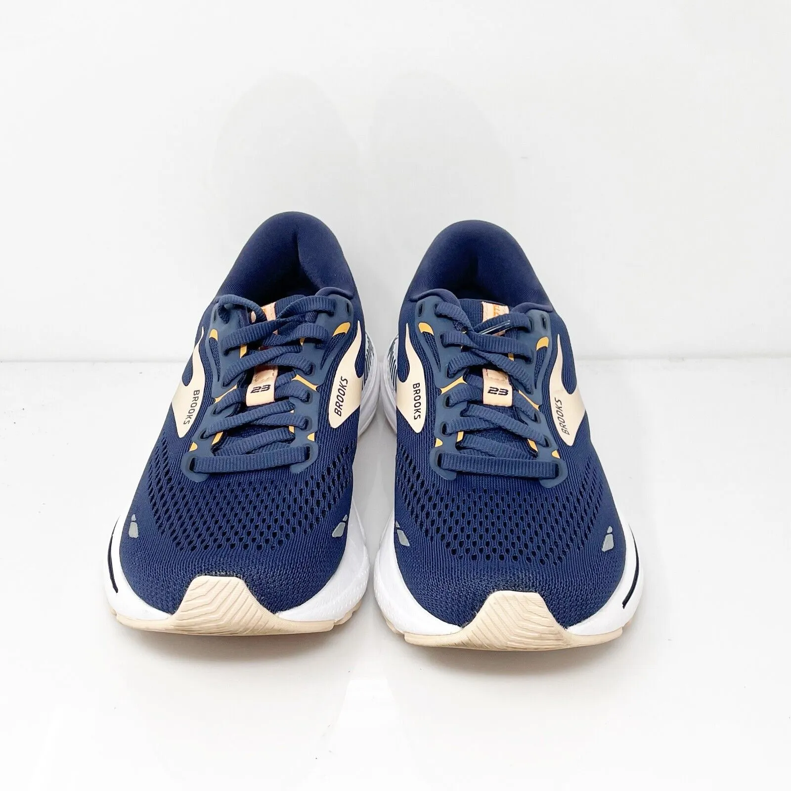 Brooks Womens Adrenaline GTS 23 1203811B482 Blue Running Shoes Sneakers Sz 6.5 B