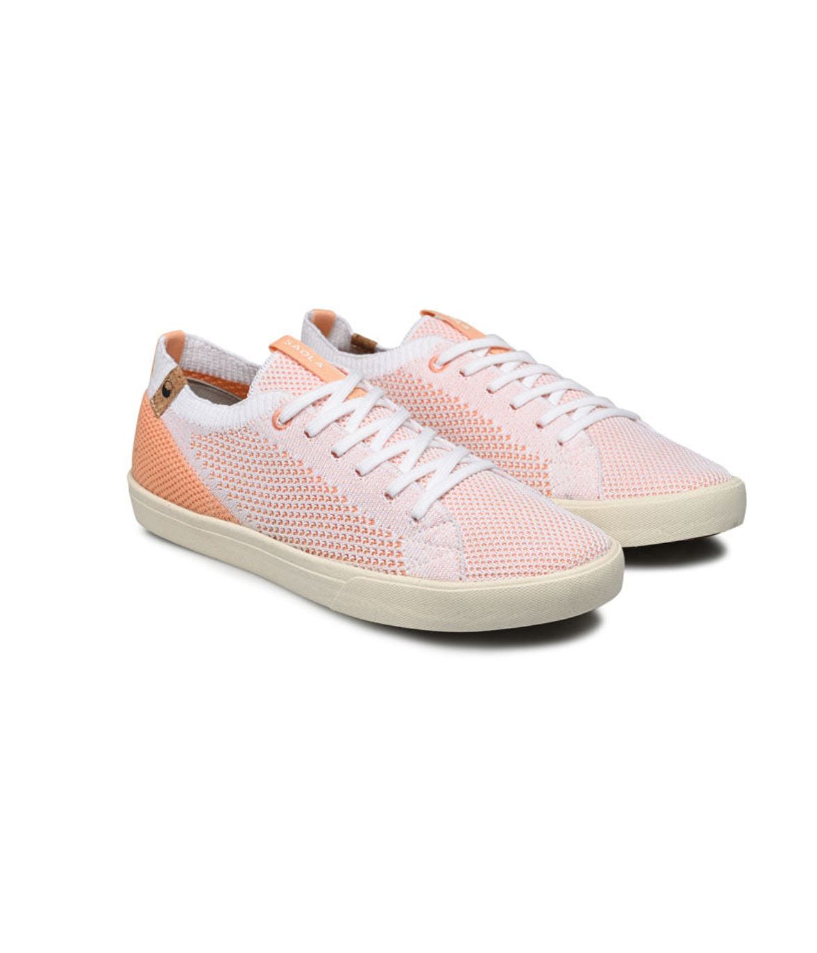 Cannon Knit II - White Peach