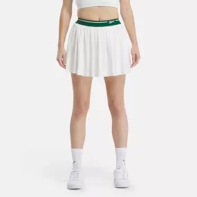 CL Q2 CS TENNIS SKIRT CHALK