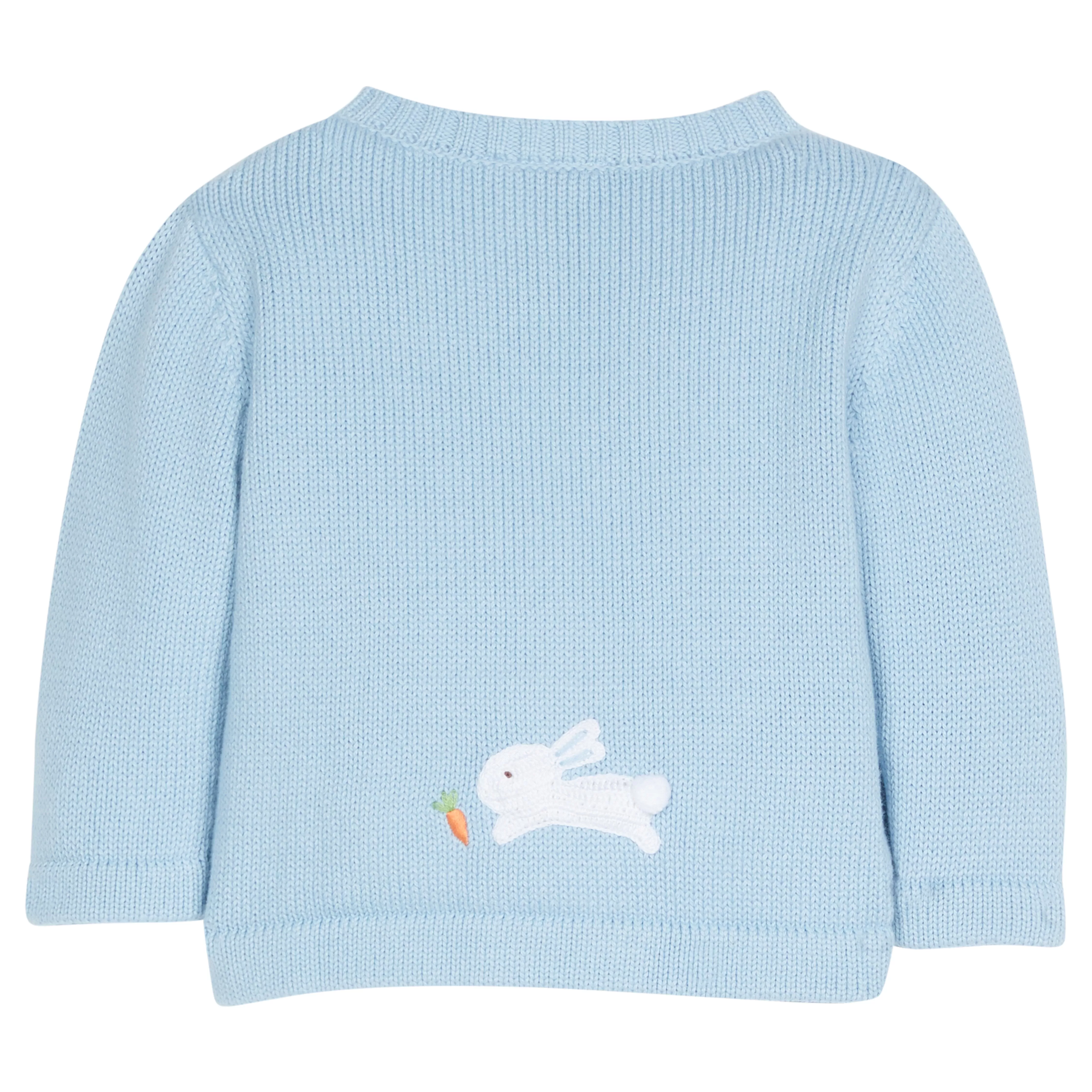 Crochet Sweater - Blue Bunny