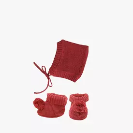 Dinkum Doll Knit Set - Plum