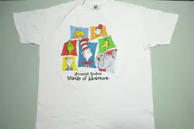 Dr. Seuss Universal Studios Vintage 90's Islands of Adventure Landing T-Shirt