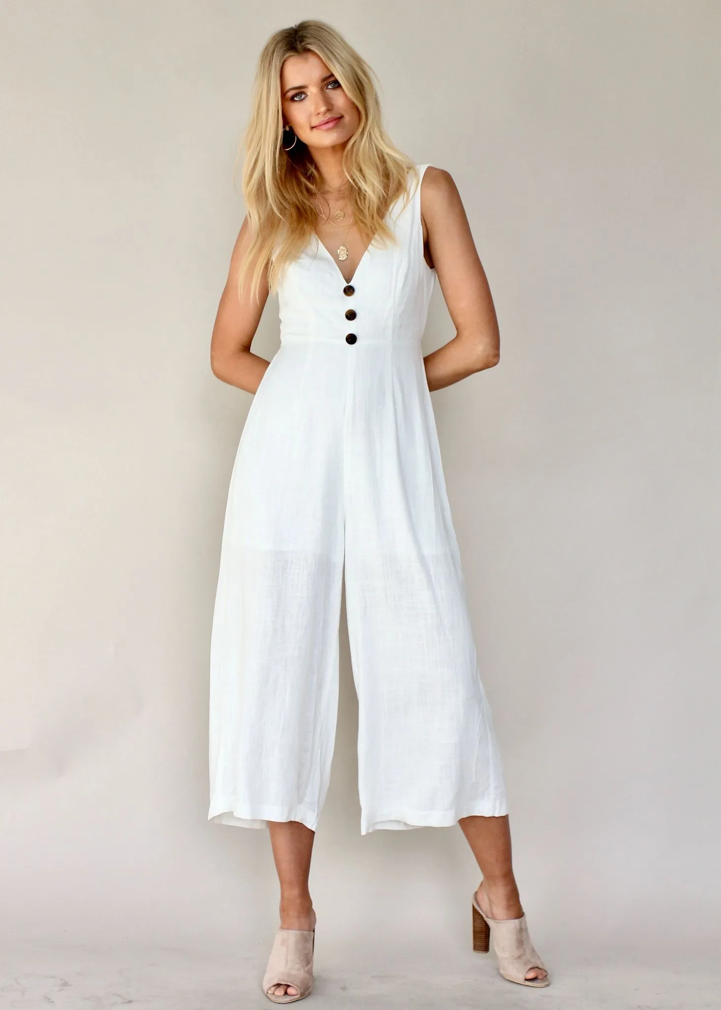 Elerey Pantsuit - Ivory