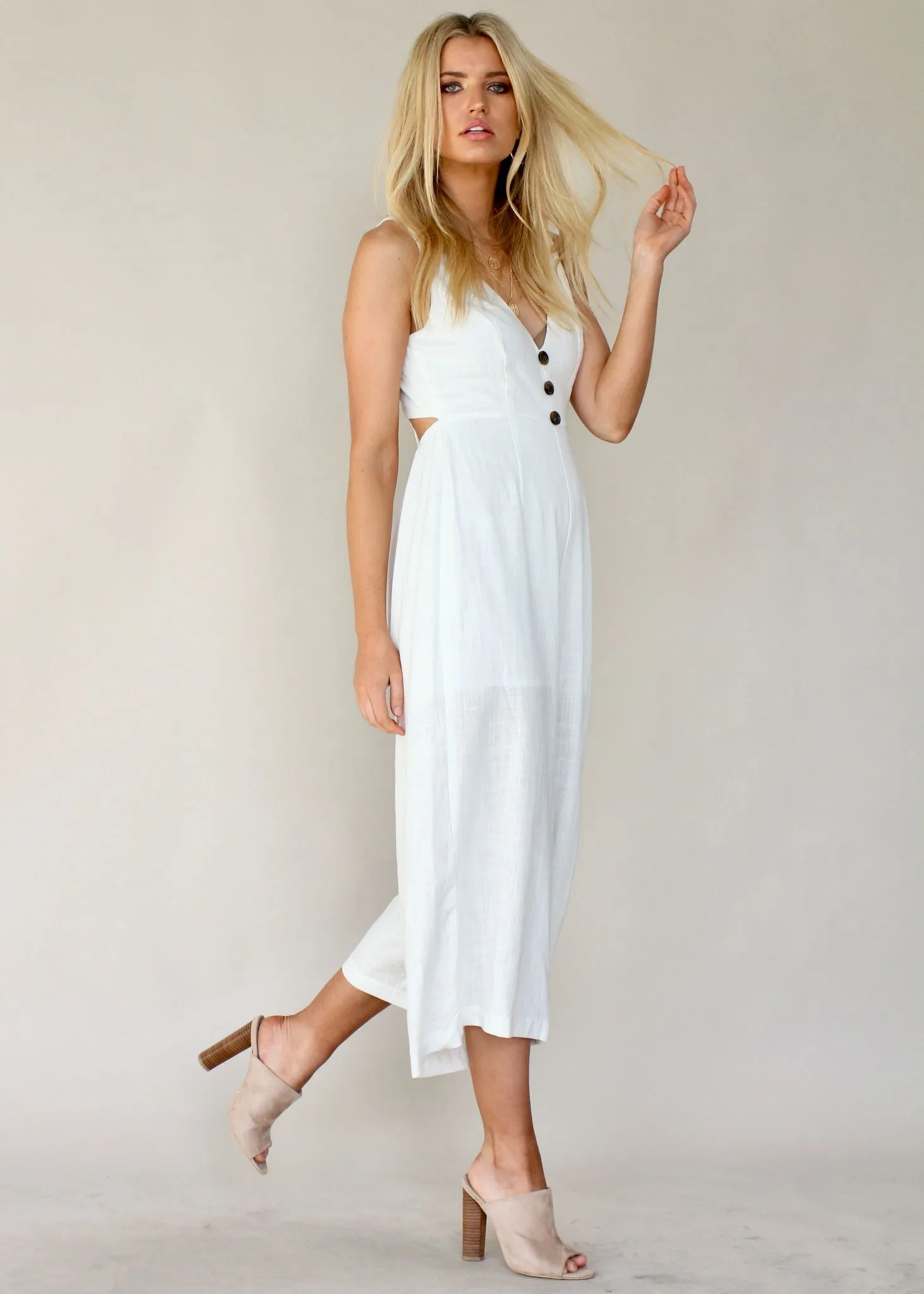 Elerey Pantsuit - Ivory