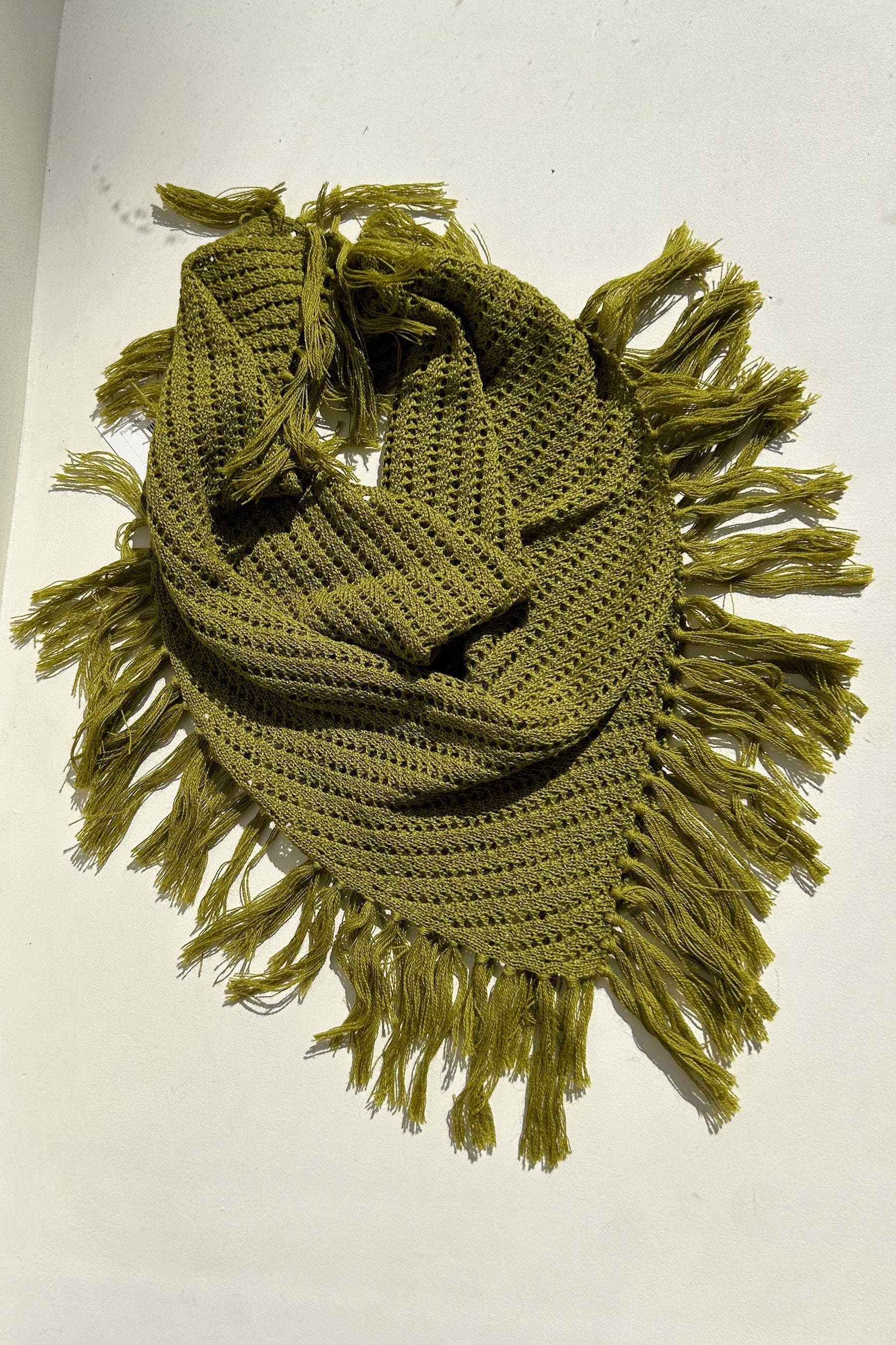 Fringe Scarf in Baby Alpaca