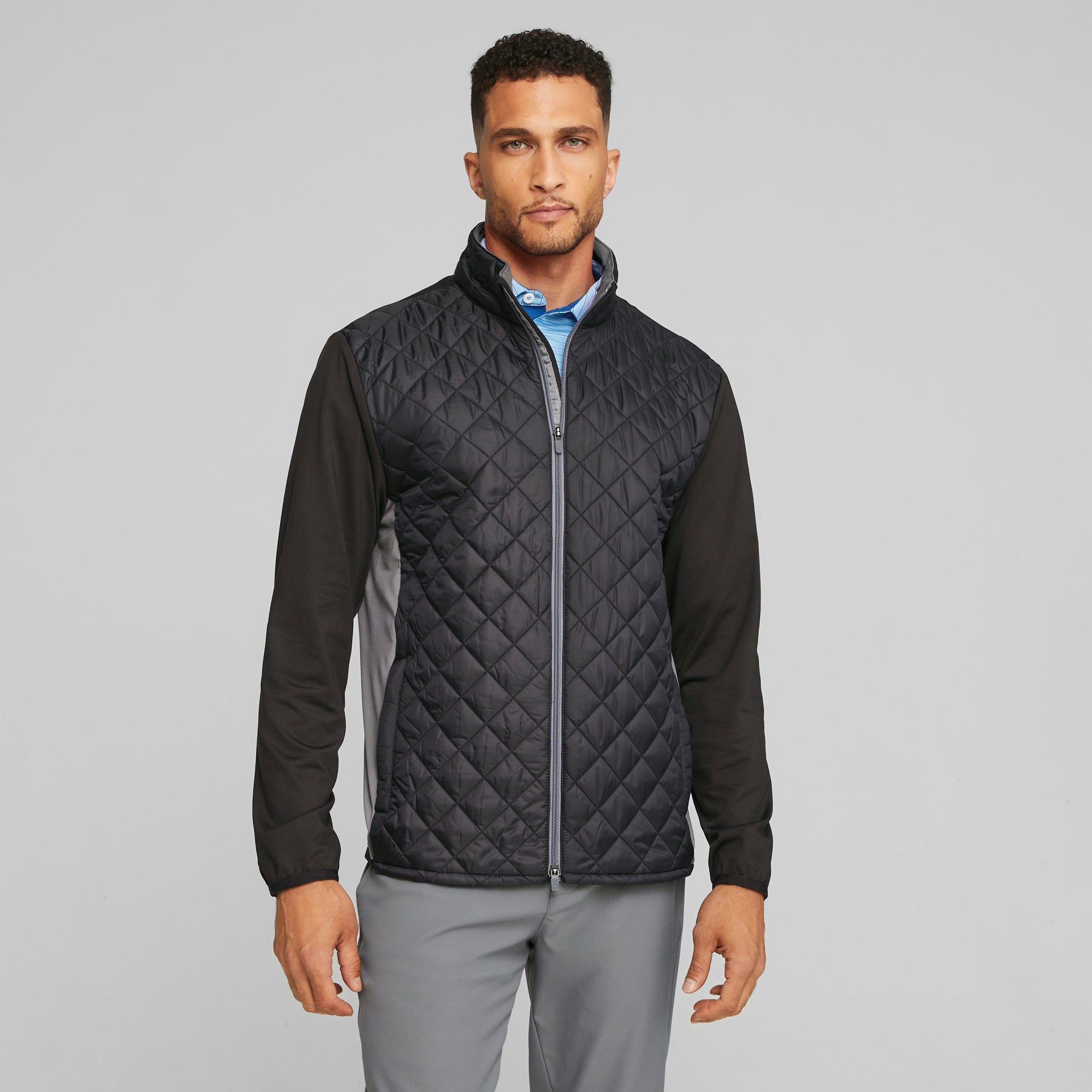 Frost Quilted Golf Jacket