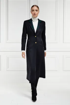 Full Length Regency Coat (Soft Navy Blackwatch)