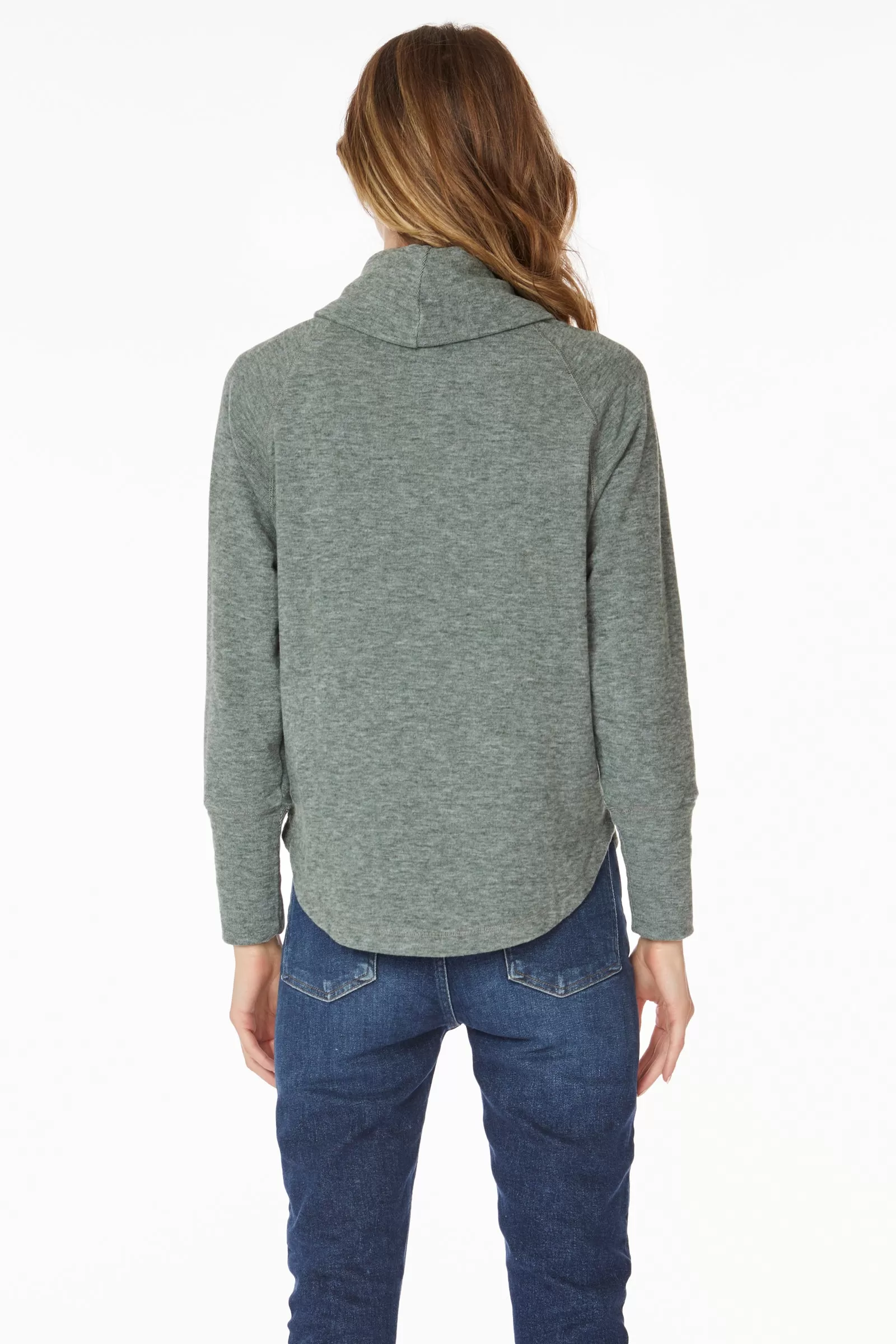 FUNNEL NECK PULLOVER