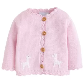 Girl Giraffe Crochet Sweater