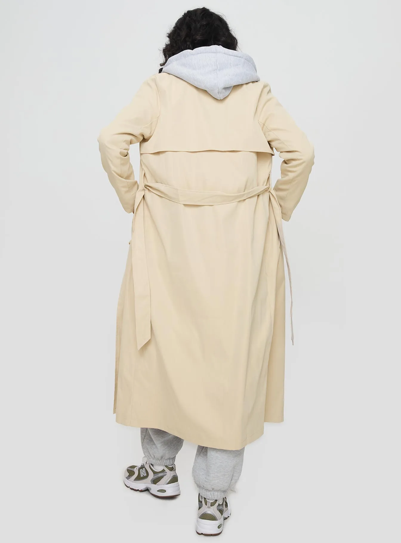 Haili Trench Coat Beige