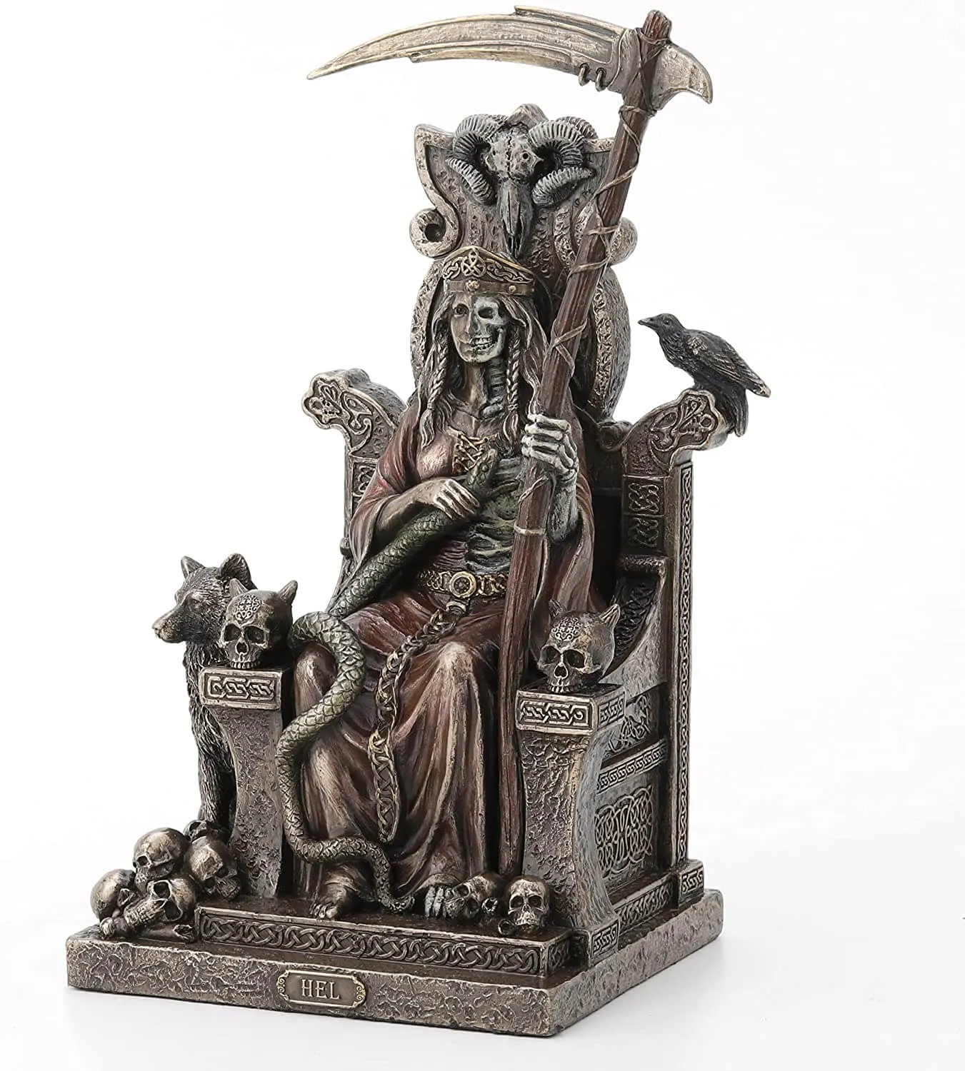 Hel, Norse Goddess of Death Figurine