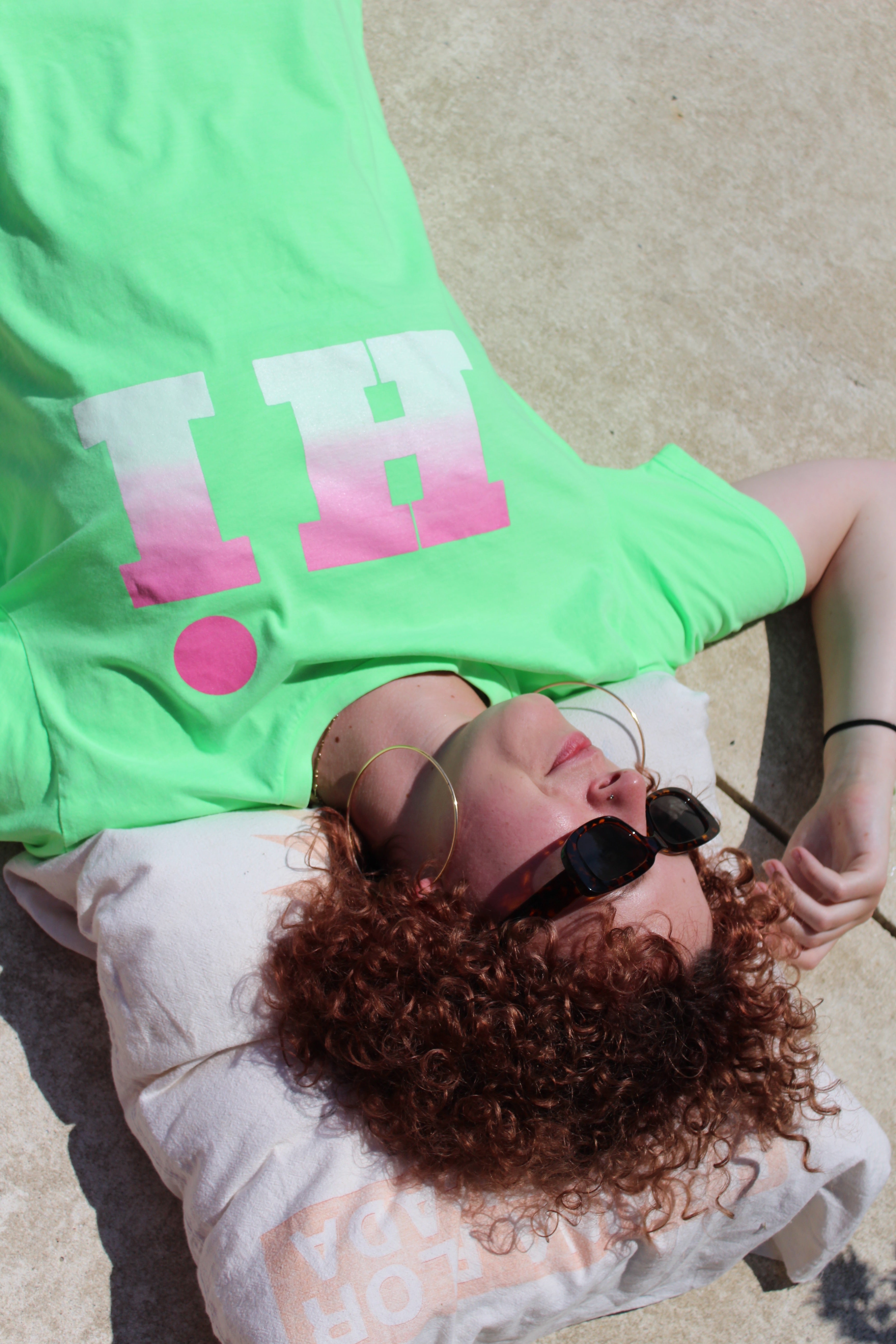 Hi! T-SHIRT NEON GREEN