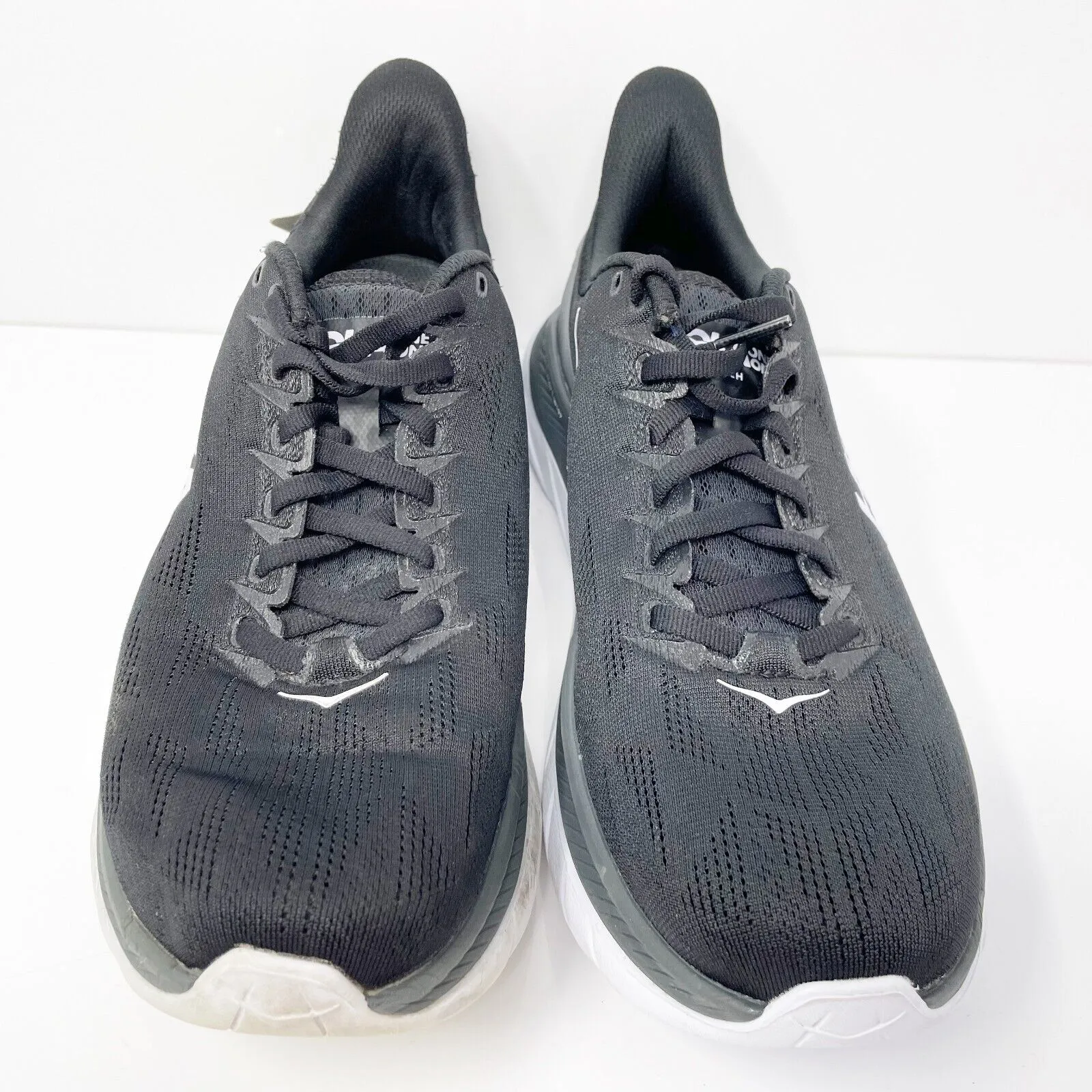 Hoka One One Womens Mach 4 1113529 BDSD Black Running Shoes Sneakers Size 9 B