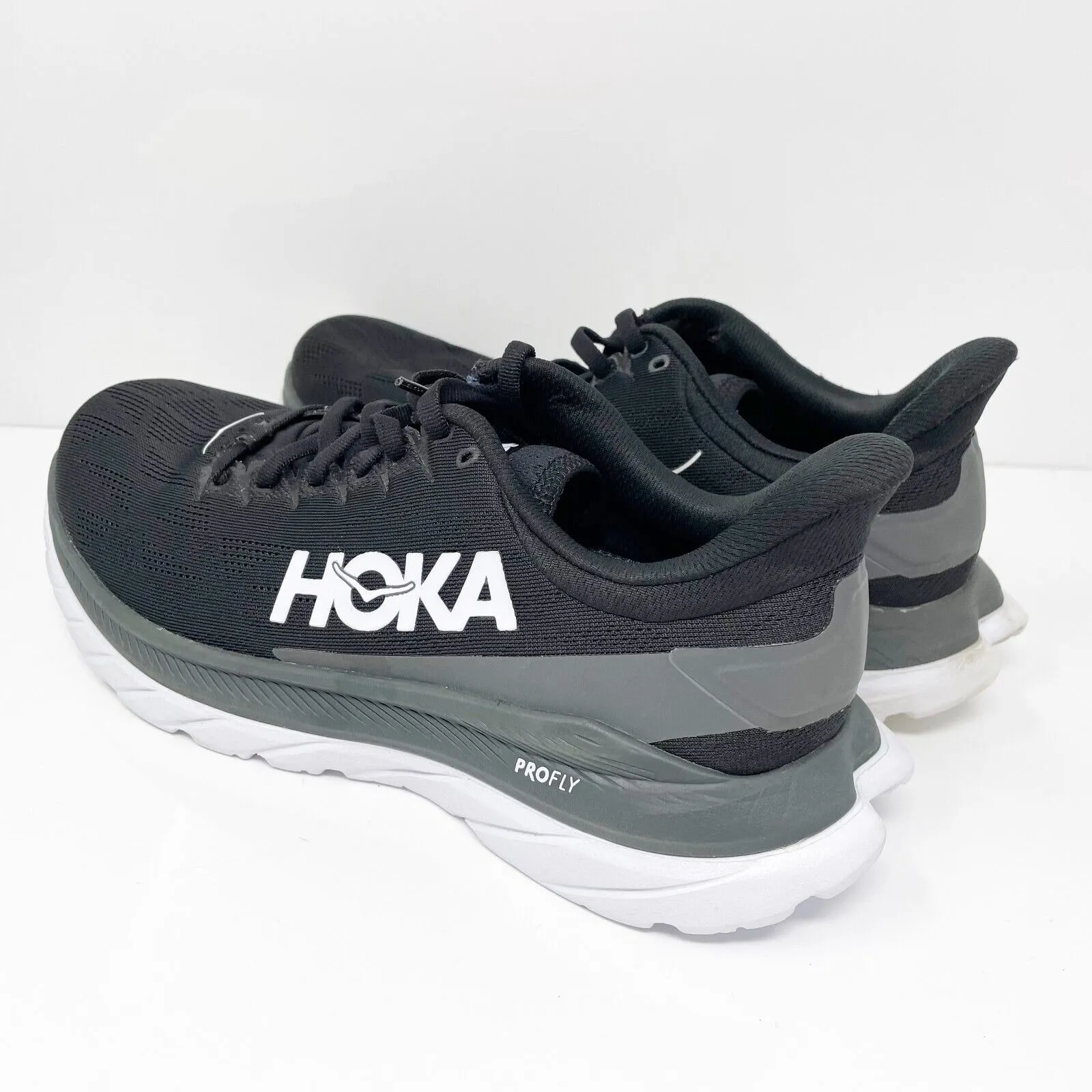 Hoka One One Womens Mach 4 1113529 BDSD Black Running Shoes Sneakers Size 9 B