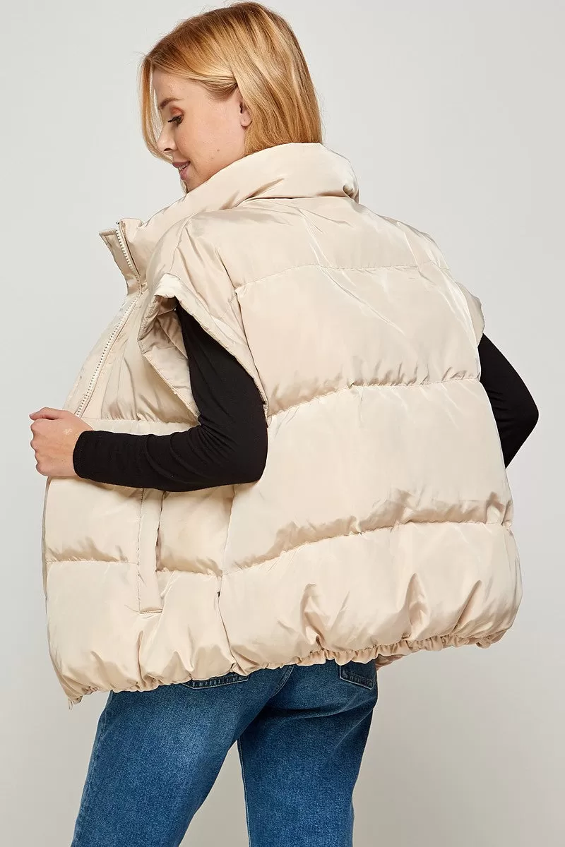 Indio Oversized Puffer Vest