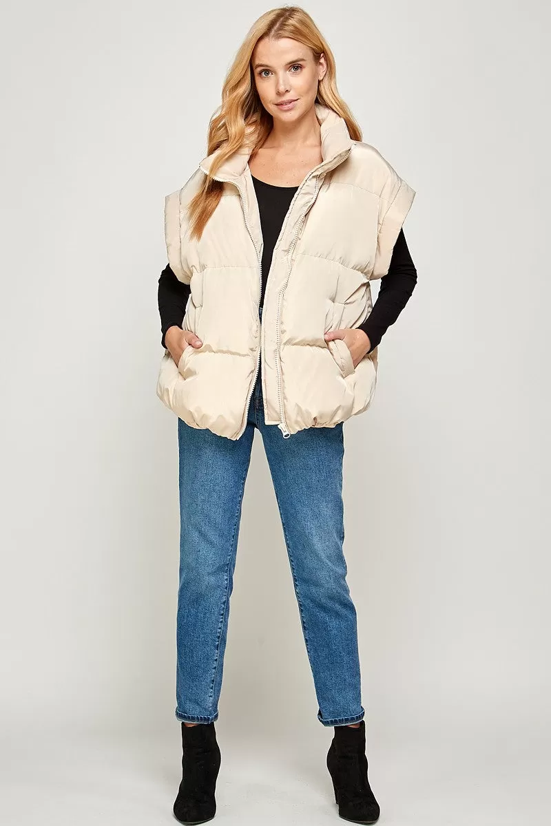 Indio Oversized Puffer Vest