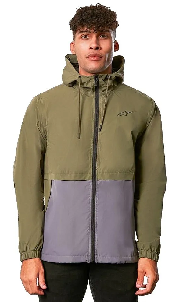 jacket Alpinestars Avid Wind - Military Green - men´s