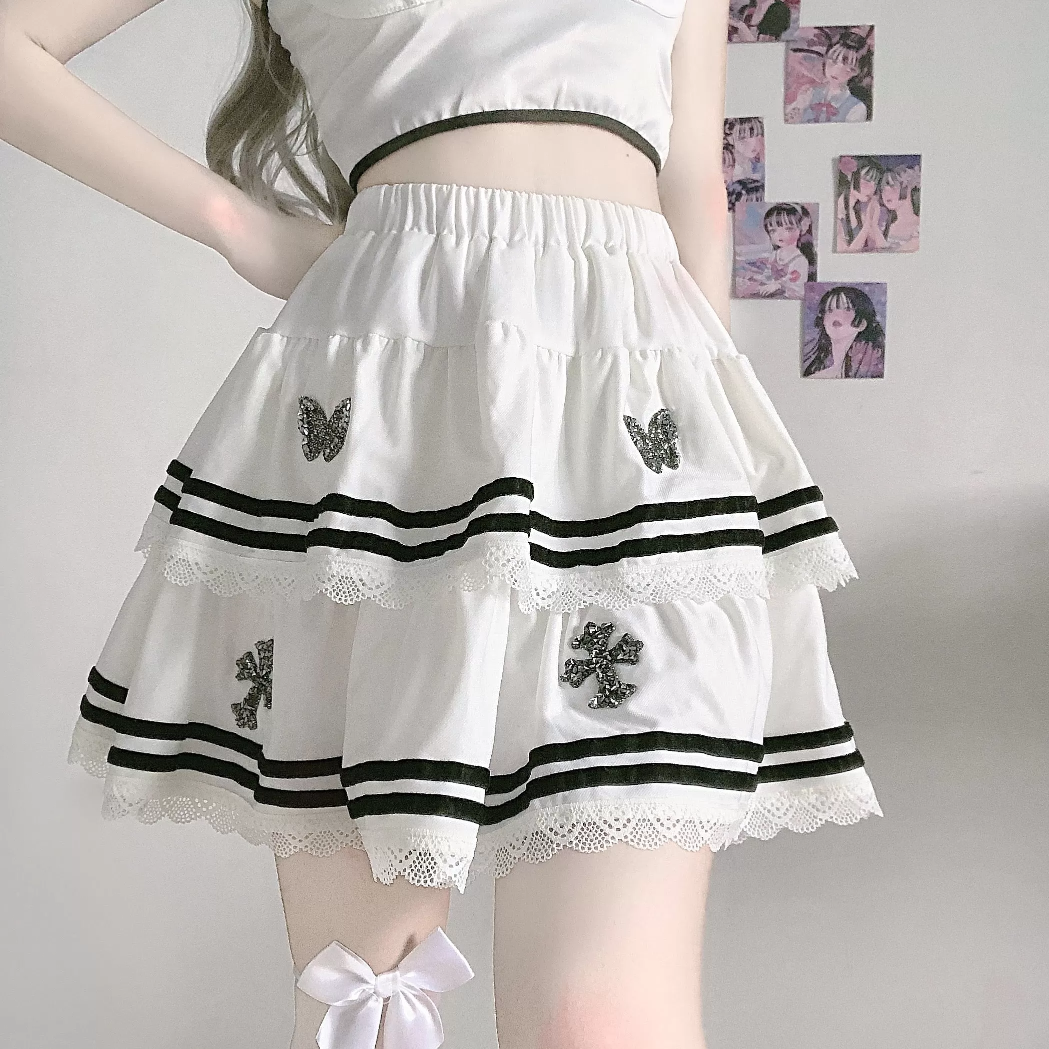 Jfashion Sweet Butterfly Skirt AD210196