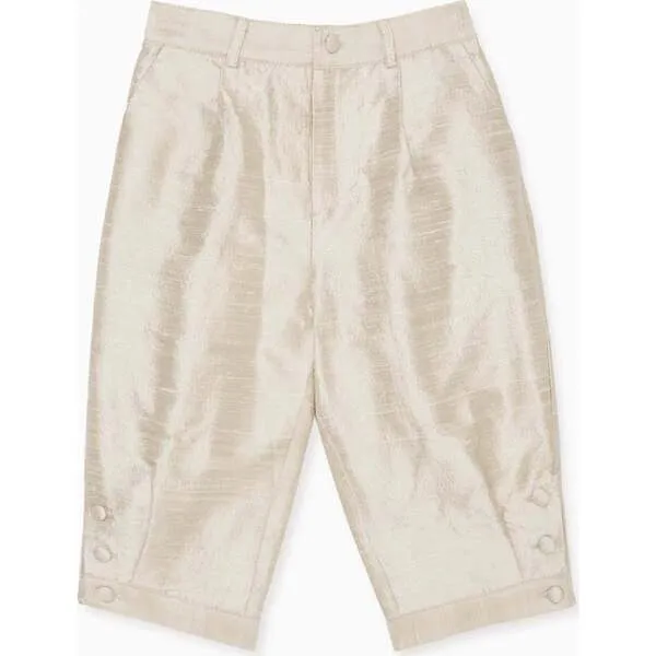 La Coqueta Champagne Lupino Silk Boy Knickerbocker