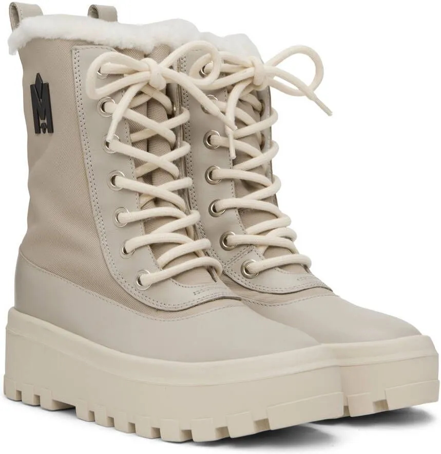 Mackage Taupe Hero Boots