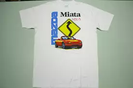 Mazda Miata MX-5 80's 90's Vintage Single Stitch USA Sports Car T-Shirt