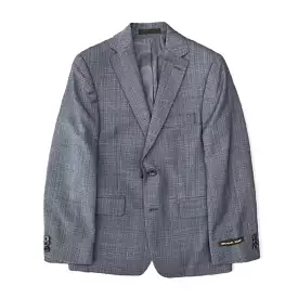 Michael Kors Boys Husky Blue Window Wool Sports Jacket PVH424