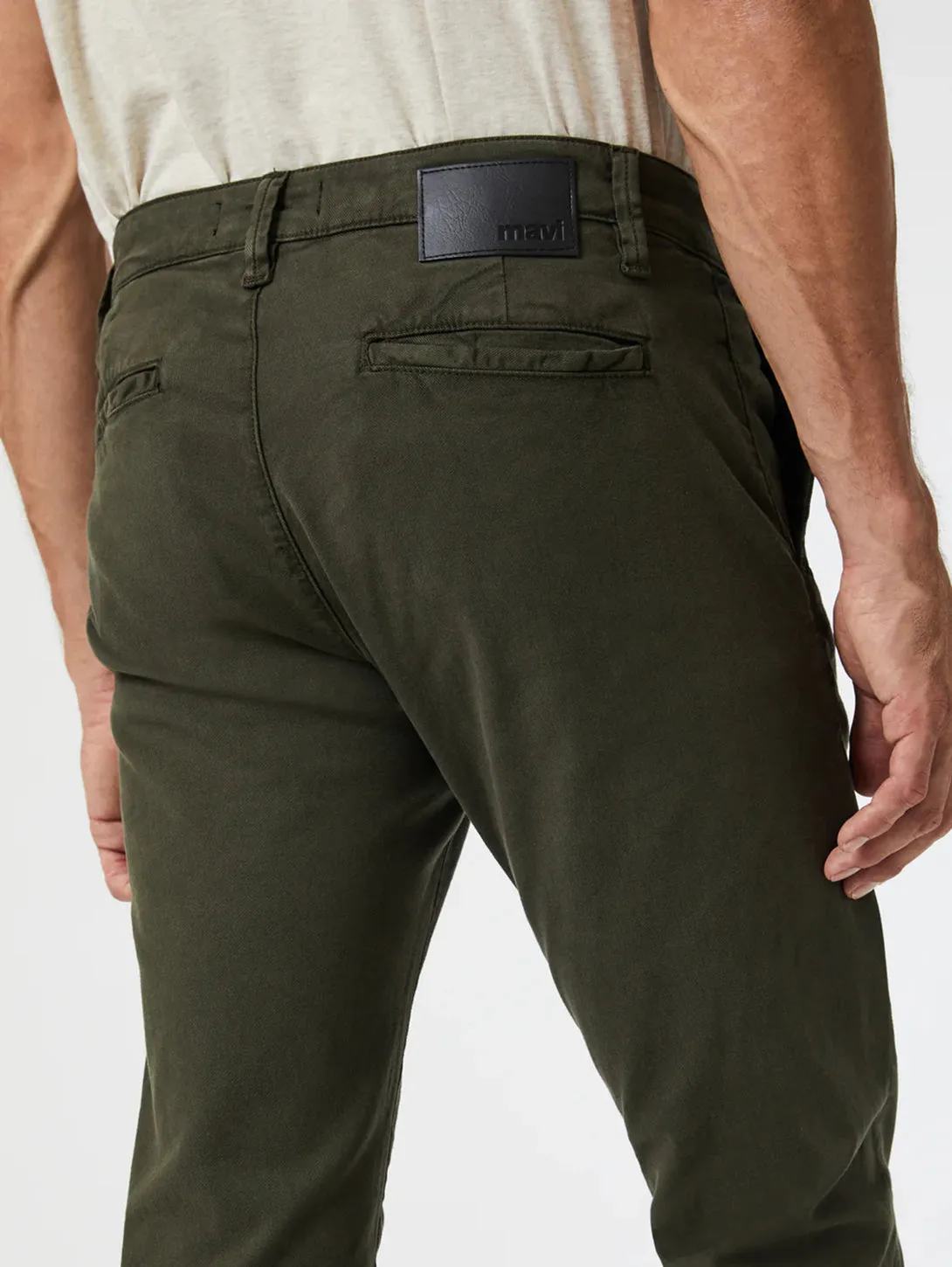 Milton Luxe Twill Pant - Dark Green