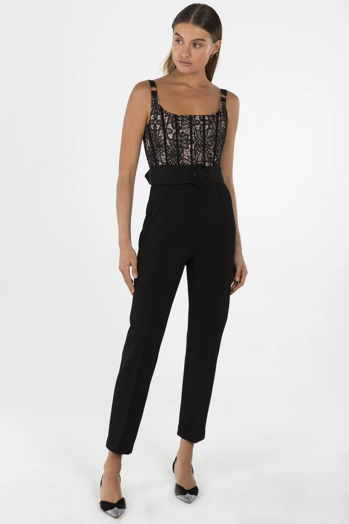 Misha Collection Ariella Pantsuit - Black