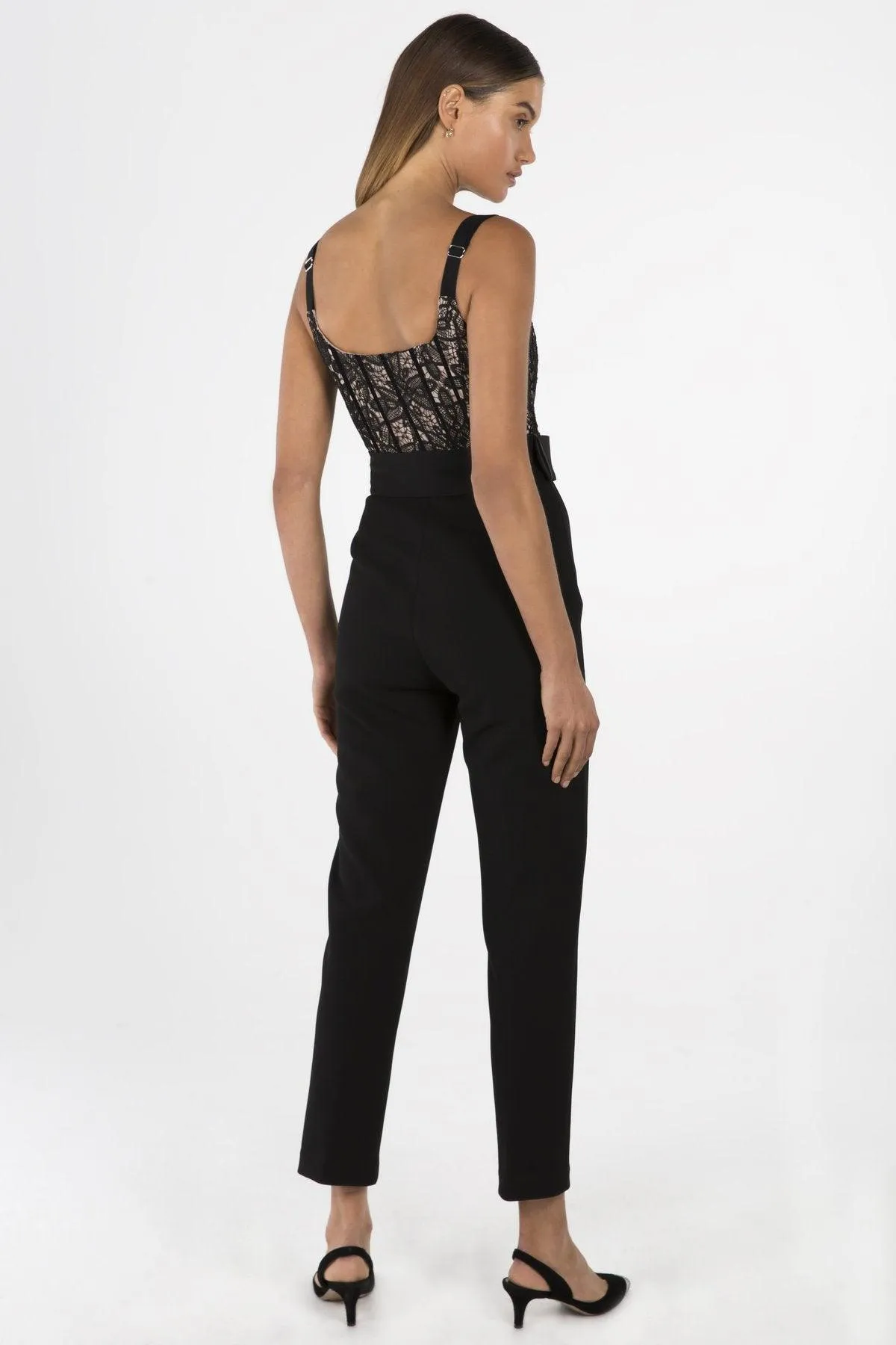 Misha Collection Ariella Pantsuit - Black