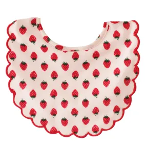 N5123ST - Scallop Bib Strawberries