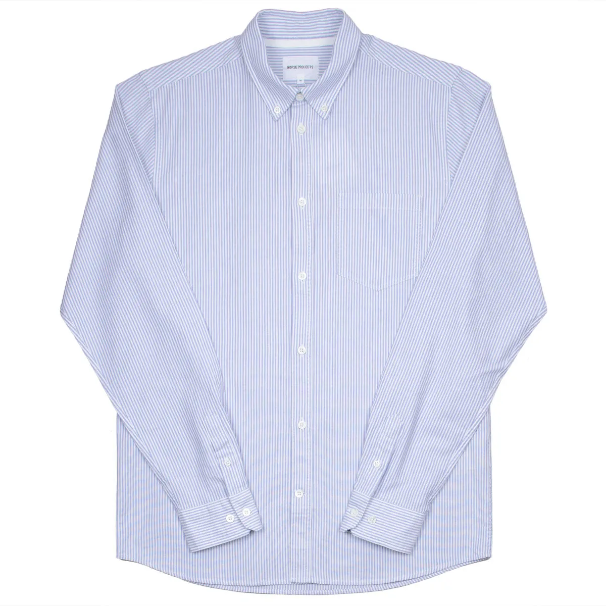 Norse Projects - Anton Oxford Shirt - Pale Blue Stripe