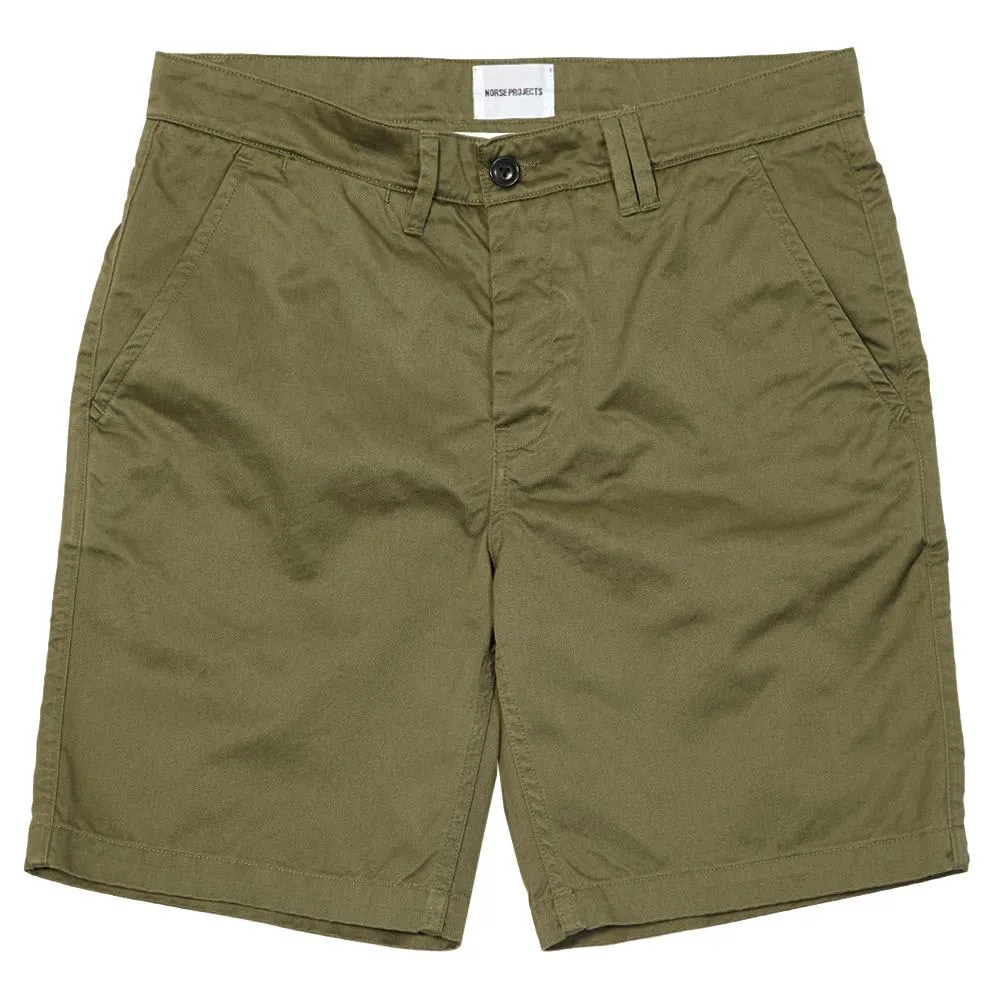 Norse Projects Aros Chino ShortsLeaf