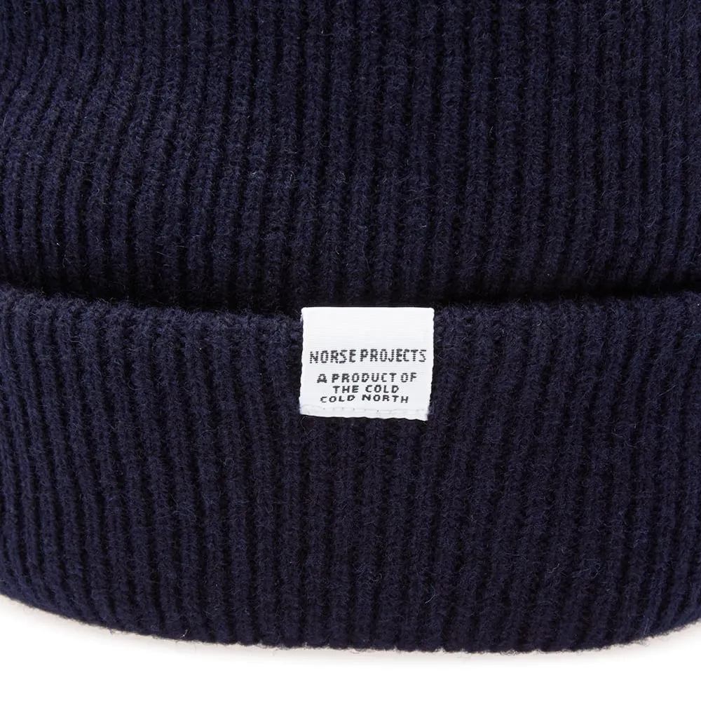 Norse Projects Classic BeanieNavy