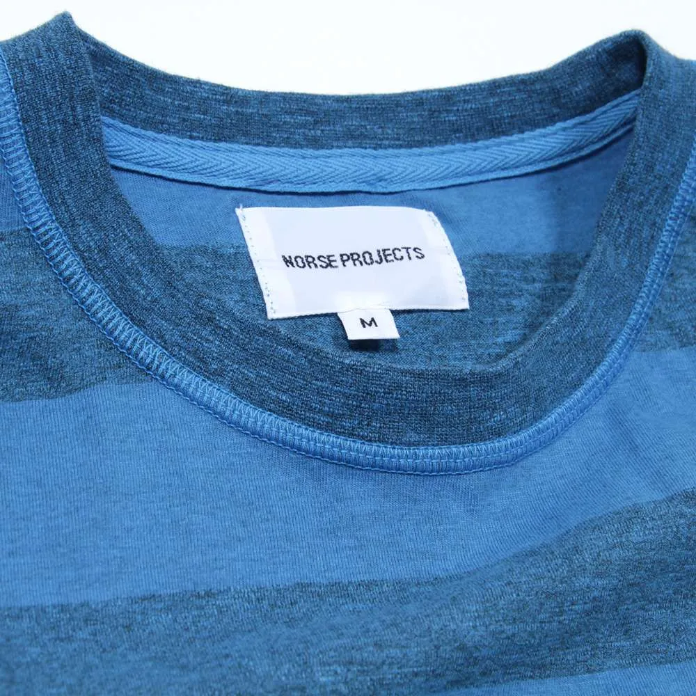 Norse Projects Niels Striped TeeOcean